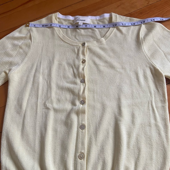 Butter yellow Linea cardigan - Picture 5 of 7